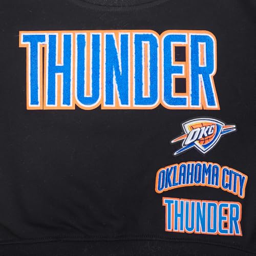 Image of Pro Standard Big Girls NBA Retro Classics Fleece Crewneck Sweatshirt