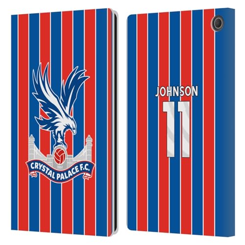 Étui Amazon Fire Max 11 Crystal Palace FC housse cuir portefeuille Brennan Johnson coque tablette