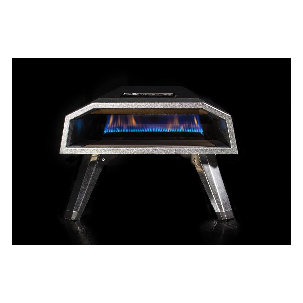 Sahara - Gas Pizza Oven Z12 450°C Portable Fire Stone Gas Hose Pre-Assembled 5 Year Warranty Outdoor Use