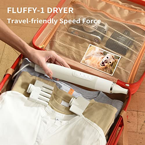 uahpet Dog Hair Dryer, Portable Handheld Pet Dryer Grooming Dog Dryer