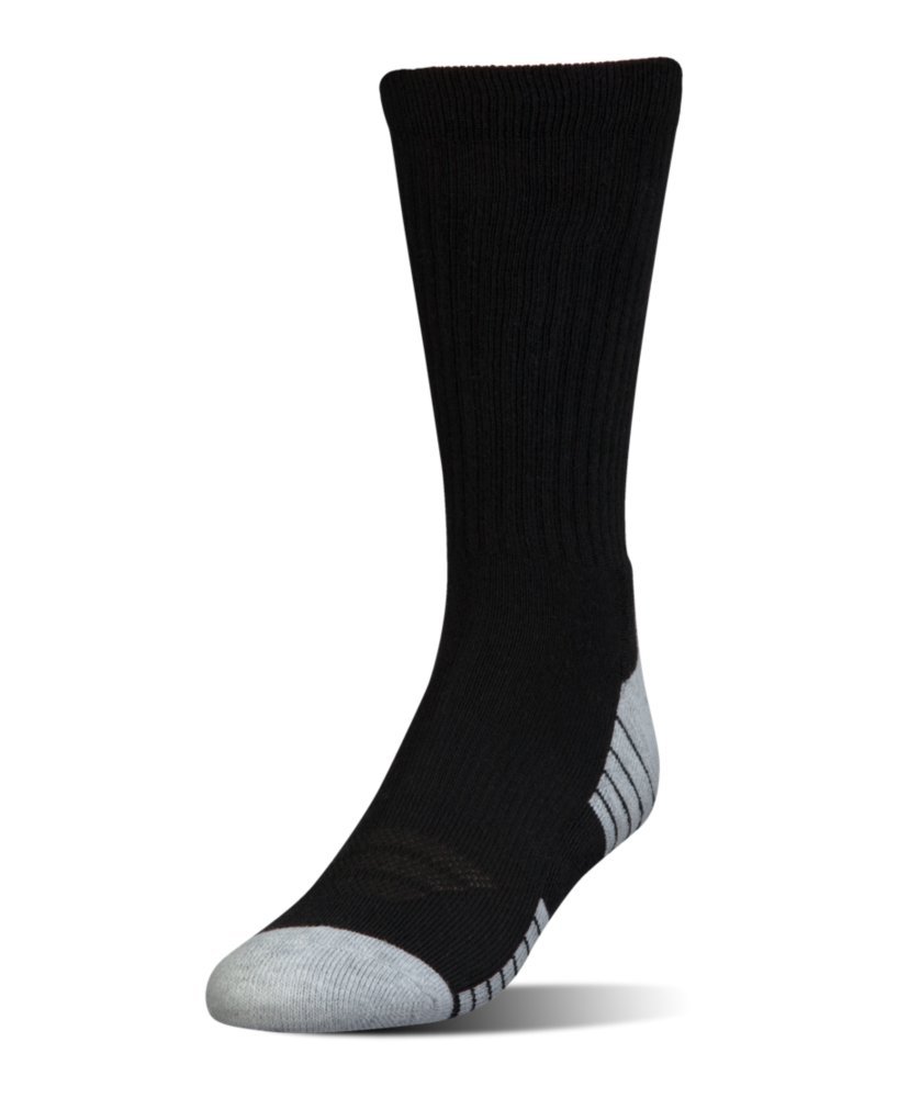 Under Armour Tech HeatGear Ragazzi Calzini, 3- Paia