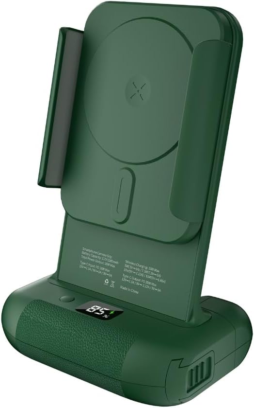 Multiangle Adjustable Phone Bracket with Wireless Shutter Control for Handfree Photos and Video Streaming Easy Portrait