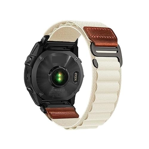 �ɓK������Garmin Fenix 8/tactix 8/7���g�����U�[���R�i�C�������[�v�o���h(Starlight,20mm)