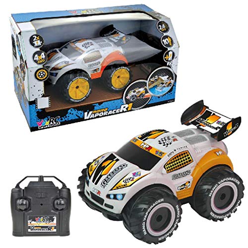 Happy People Rc 30121 Hp Rc - Cochecito Anfibio, Color Naranja, Blanco Y Negro