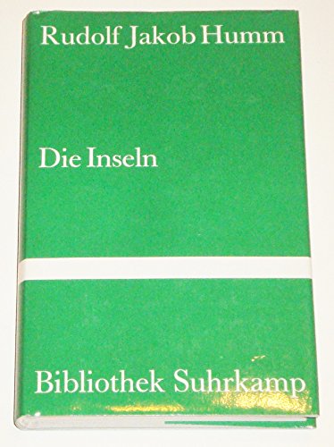 Die Inseln: Roman (Bibliothek Suhrkamp) (German... [German] 3518016806 Book Cover