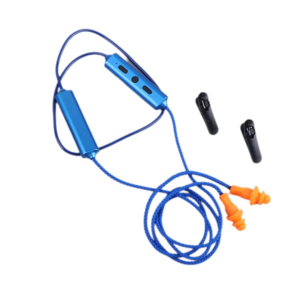 Écouteurs Bluetooth avec Bouchons d'oreille pour Le Travail, Suppression du Bruit, Protection Auditive, Chantiers de Construction, Endroits Bruyants