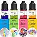 Food Flavoring Oil, Lip Gloss Flavor Oil - 30 Pack Concentrated Food Flavor Oil Extracts for Baking, Cooking, Candy, Beverages - Water & Oil Soluble Flavoring Oil for Lip Balm and Soap Making