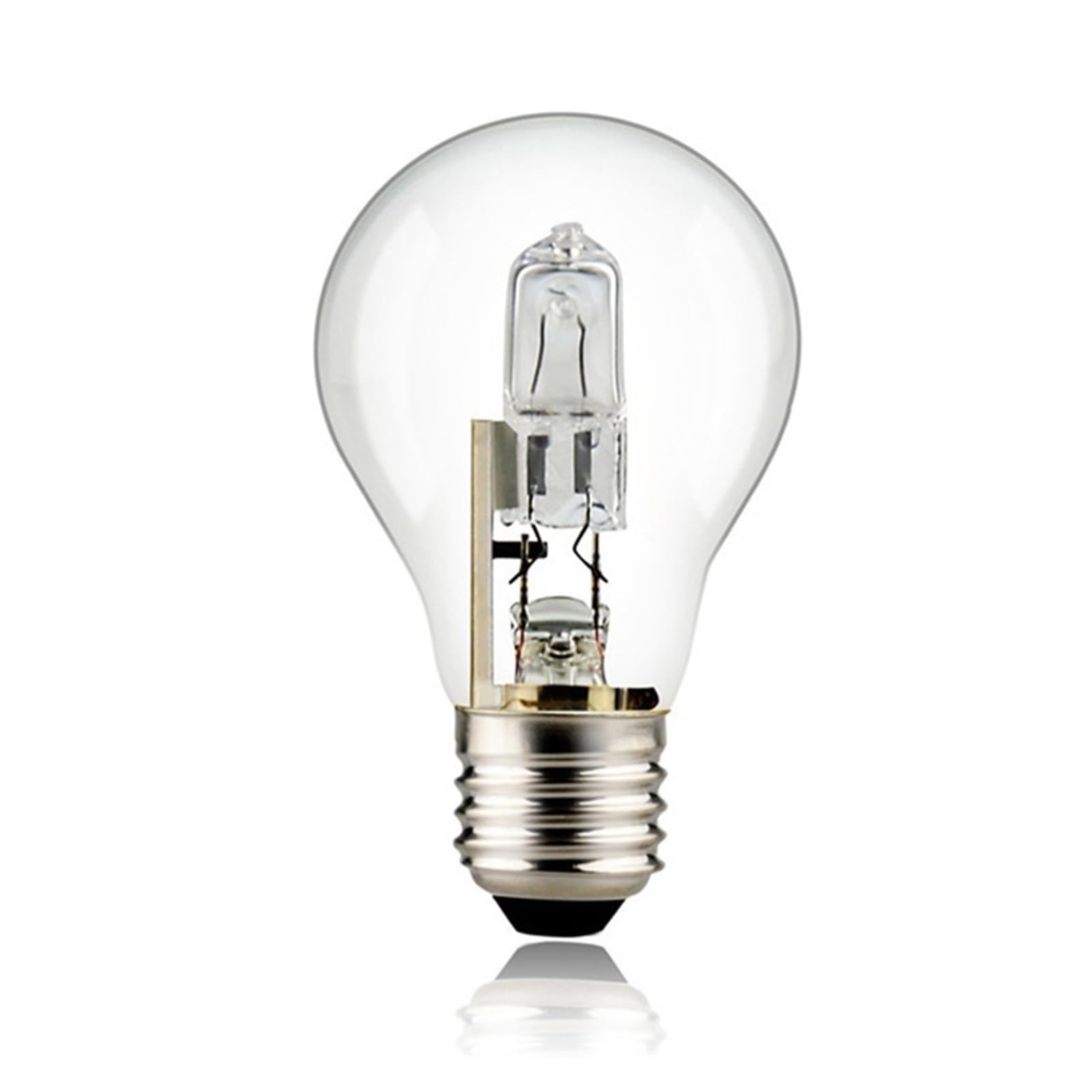 10 Pezzi A55 E27 Lampada alogena 220 V 28 W 42 W 53 W 70 W 100 W 96 * 55 mm 2700 K Lampadina alogena Trasparente di Ricambio Adatta for Lampada a incandescenza(70W)