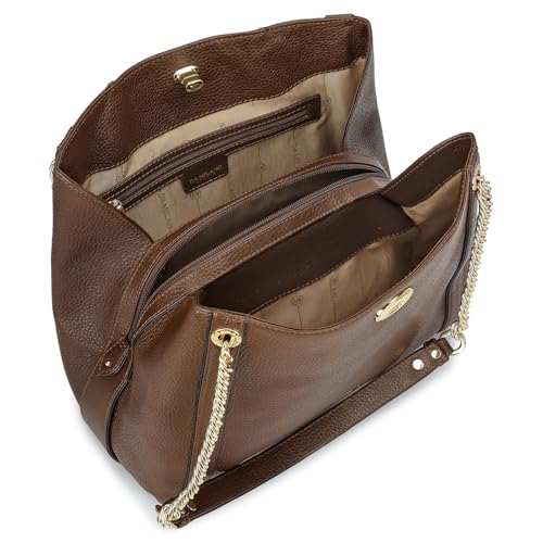 Image of Da Milano Leather Shoulder Bag for Women (00846OL)