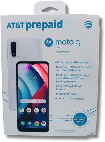 Motorola moto g go funciona en AT&T prepago, pospago, cricket, H2O y RedPocket Mobile GSM (conectado a AT&T y AT&T MVNOs) Incluye tarjeta SIM para disponible en Yaxa El Salvador