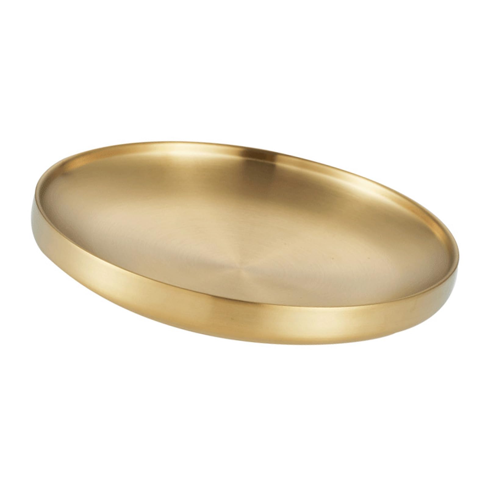 Buxuaaaa Gold Steel Barbecue Without Coatings For Meals Outdoor Bbq Cooking Pan