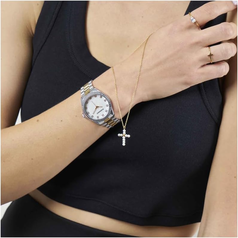 Radiant polinesia Womens Analog Quartz Watch with Stainless Steel Bracelet RA610201 Radiant polinesia Womens Analog Quartz Watch with Stainless Steel