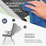 Homeoutfit24 Gartenstuhl-Set Hochlehner “California” wetterfest - 3