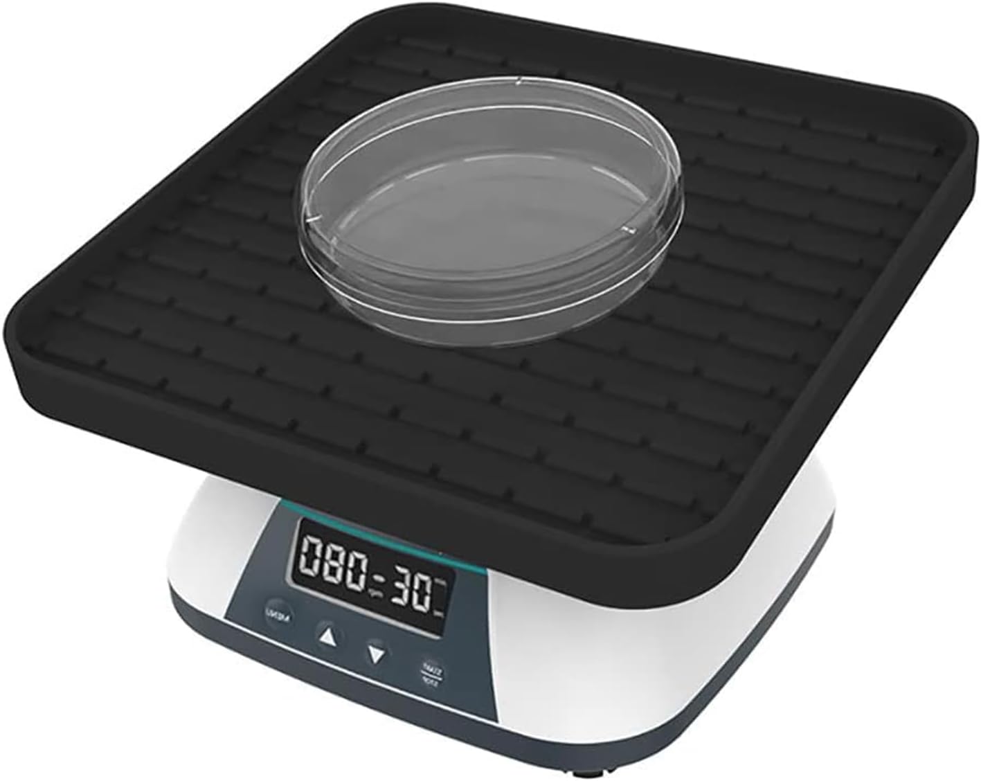 Digital Orbital Laboratory Shaker, with Non-Slip Silicone Plate, LED Display Speed ​​and Time, 10° Tilt Angle for Laboratory and Classroom