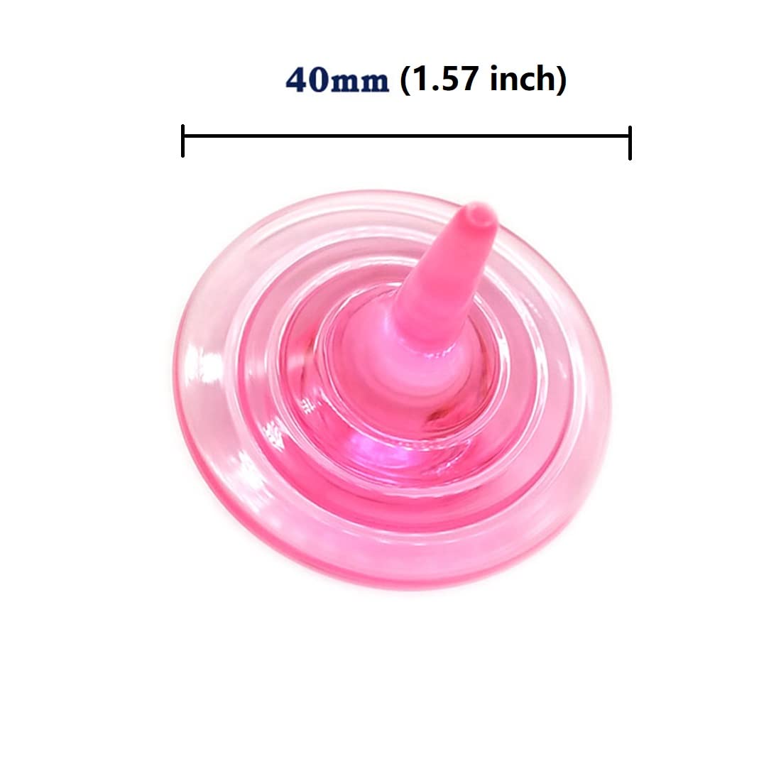 Juguetes giratorios de acrílico para niños, coloridos y duraderos con cristales brillantes para niños y niñas, juego en familia, fiesta, escuela, juego de jardín de infantes, reformulación 6