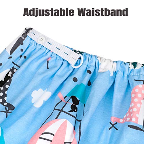 MooMoo Baby Diaper Pants for Potty Training Leakproof Toddler Training Underwear for Baby Boy 4-8T