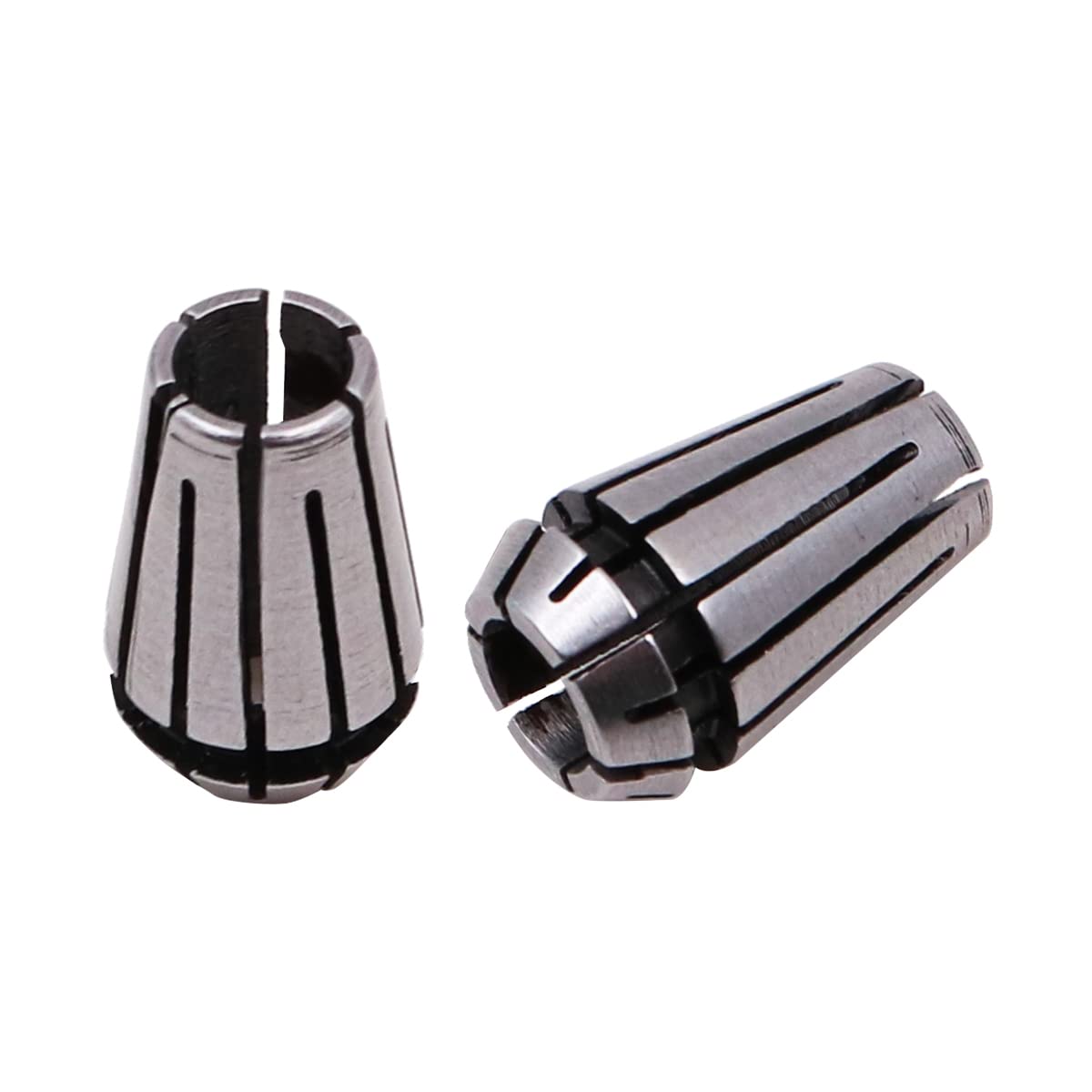 WANGCL 2PCS 1/8inch Spring Collet Set ER11 Collet Set for CNC Engraving Machine Milling Lathe Tools