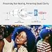 High Fidelity Concert Ear Plugs, Hearprotek Noise Reduction Music Earplugs-Hearing Protection for Musicians, DJ’s, Drummers, Percussion, Festival, Nightclub and Other Loud Events (Blue)