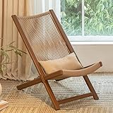 Set mit 2 Outdoor-Lounge-Stühlen aus Aluminium, wasserdicht, Bräunungsliege für Pool, Garten, Terrasse, Hinterhof – stilvolles braunes Kordelzug-Design