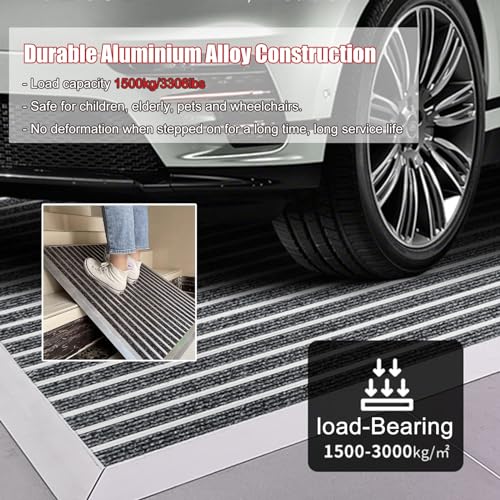 Alfombrillas de barro resistentes, absorbentes para interiores, para entradas, patios y garajes, ideal para dueños de perros para mantener los suelos limpios y evitar el desorden, diseño