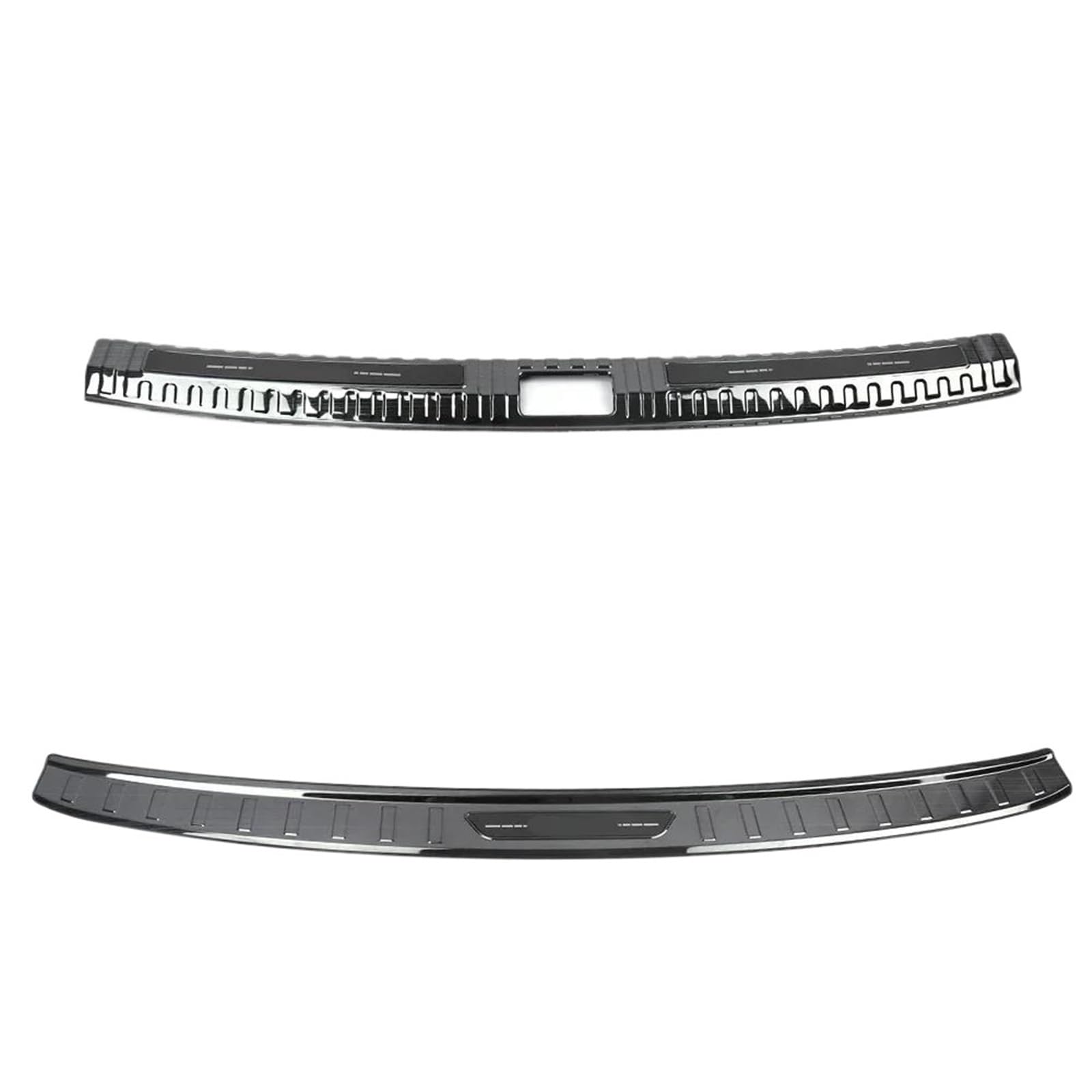 Parachoques Trasero De Acero Inoxidable para Q3 F3 para S-Line 2019 2020 2021 2022 2023 Protector Parachoques Tresero(For 19-23 Black)