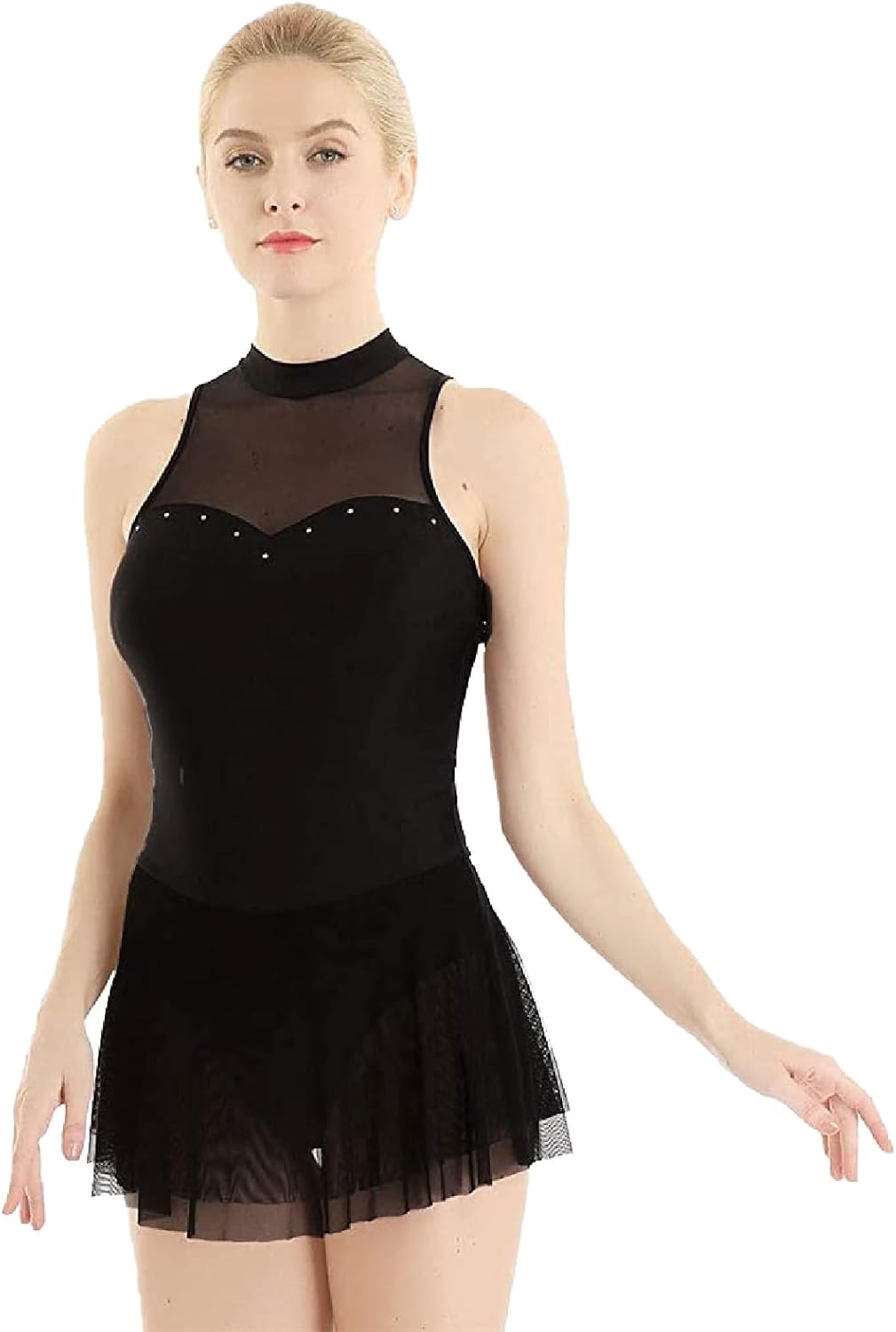 Women's and Girls' Figure Skating Clothing Ice Skating Dress Performance Costume