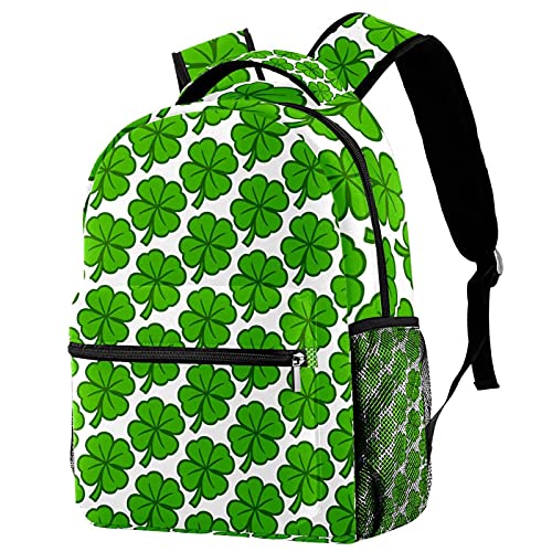 Sac à dos de voyage campus trèfle irlandais Saint-Patrick