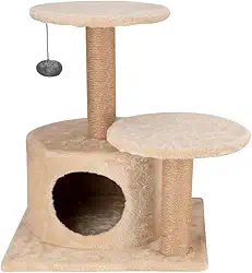 Chalesco Arranhador Torre Dupla Roma para Gatos