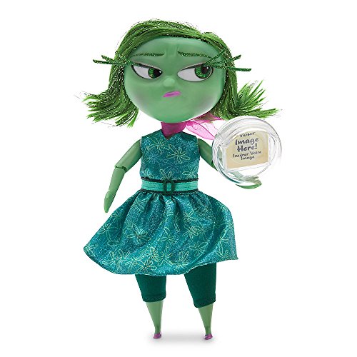 Disney Store Deluxe Disgust Talking Doll - Inside Out 9.5'' H Disney Store Deluxe Disgust Talking Doll - Inside Out 9.5'' H