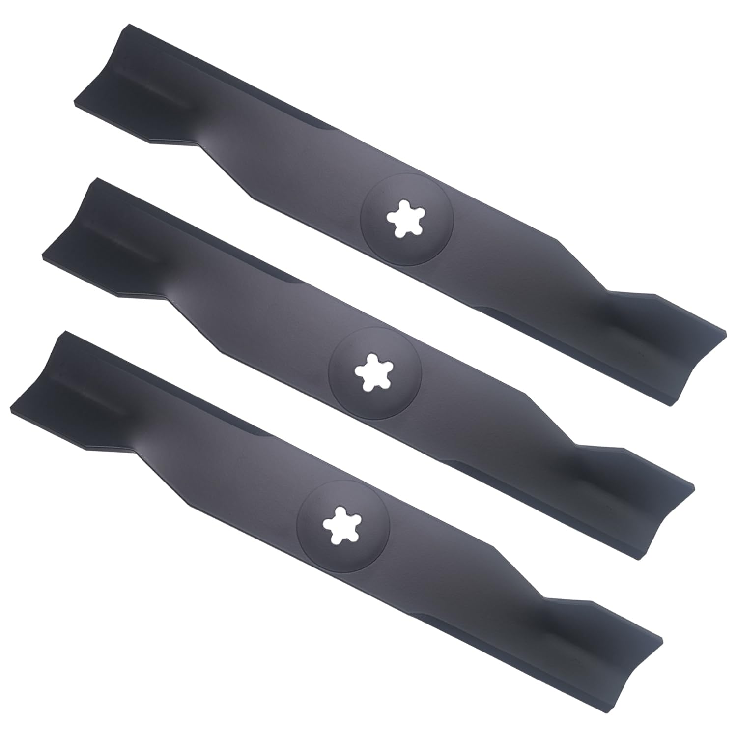 Cuchillas para cortacésped de 48 pulgadas compatibles con Cut Craftsman YTH2348 YTH24V48 YTH2248B YTH23K48, Husqvarna, Poulan de repuesto para 173920, 180054, PP24005, 532180054