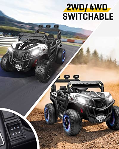 Anpabo HC-301 24V 4X4 Ride On Car Truck W/Remote Control, 4Wd/2Wd Switchable Kids Utv thumb #1
