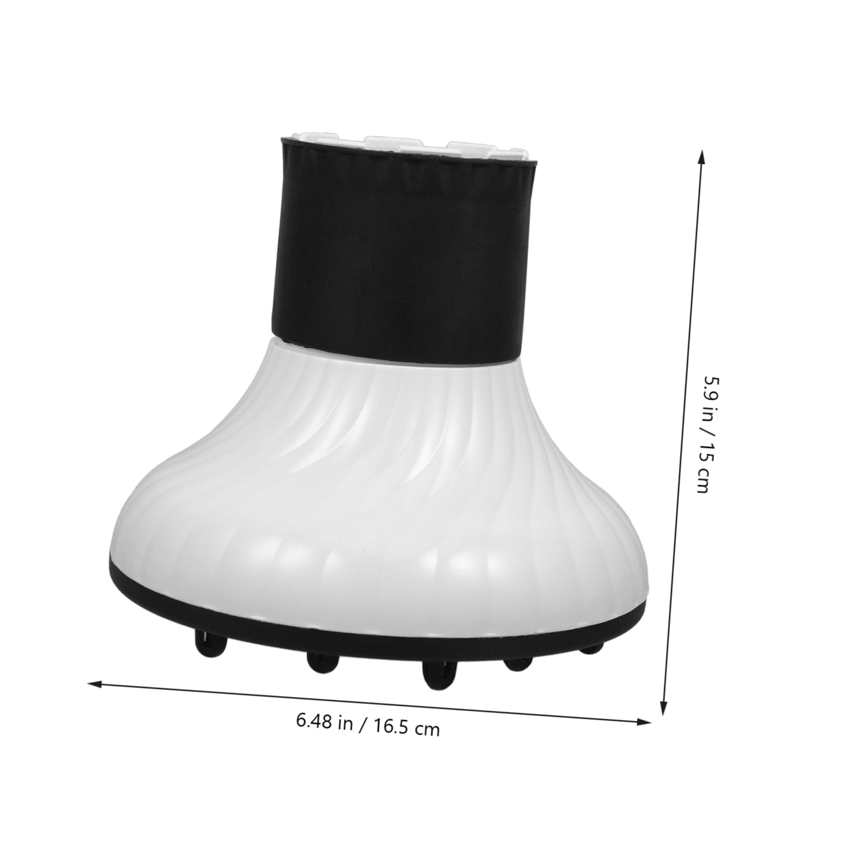 Healeved Hair Dryer Diffuser Replacing Attachments Hair Blower Nozzle Easy Installation for Hair Dryers