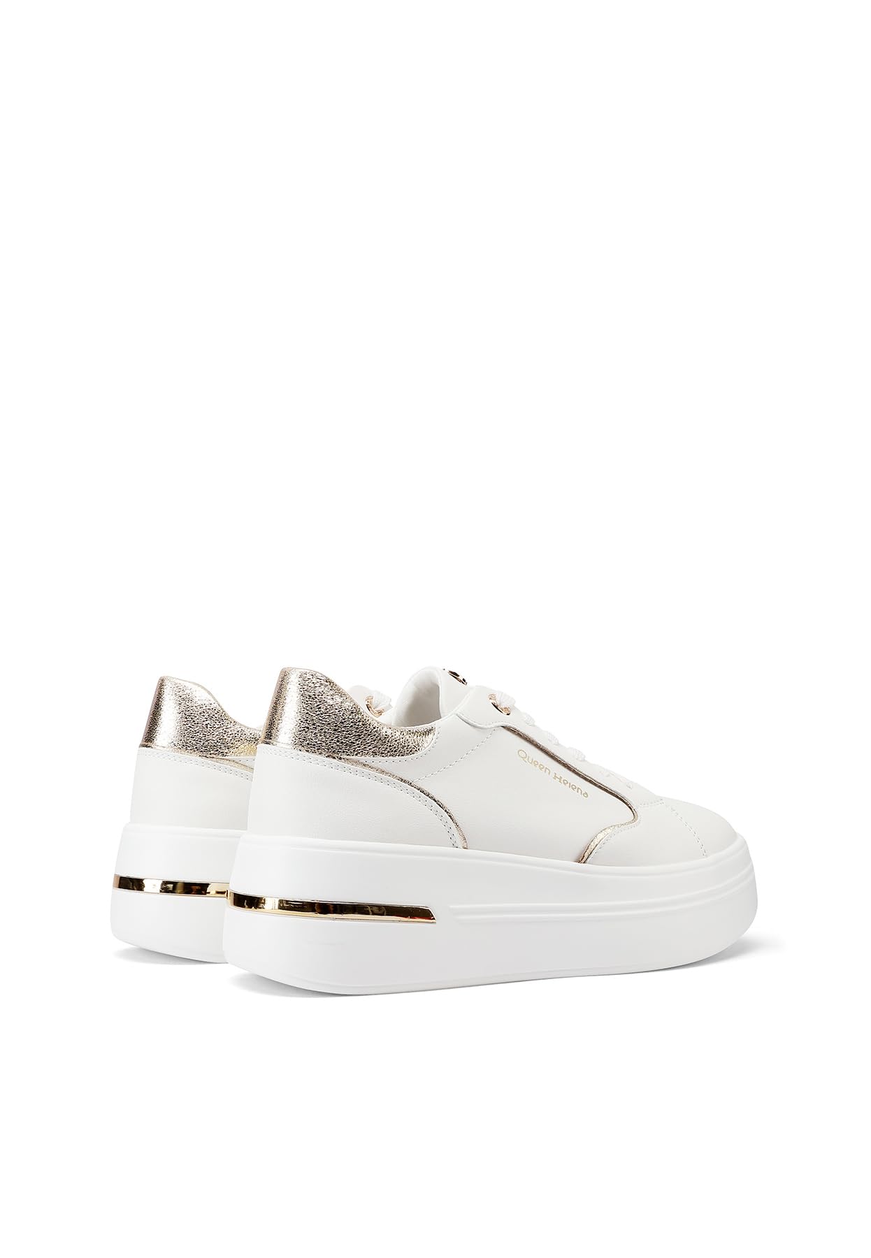 QUEEN HELENA Zapatillas de deporte de plataforma altas para mujer X32-5