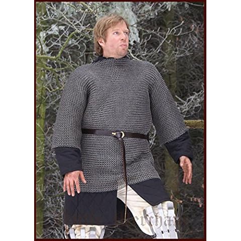 Battle-Merchant Kettenhemd Haubergeon, unvernietet, ID 8 mm Cover