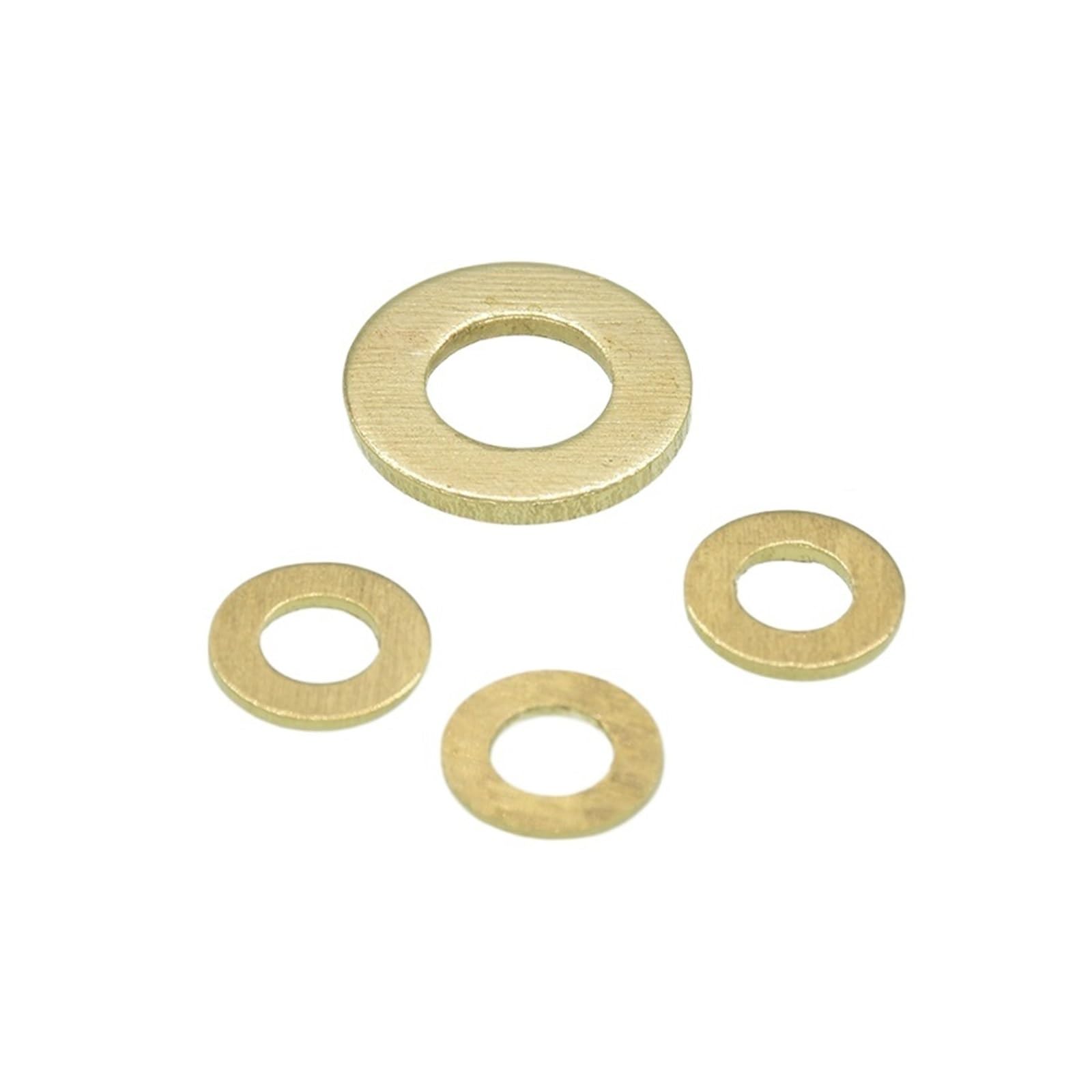 Rondelle di Rame, M2 M2.5 M3 M4 M5 M6 M8 M10 M12 M14 M16 Rondella di Rame Rondella Piatta in Ottone GB97(M6(50PCS))