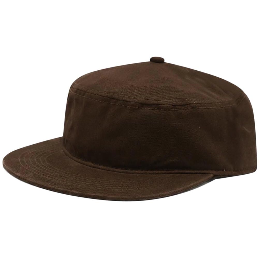 Sofezdo Flat Brim Baseball Hat Plain Kappe Cap Sport Cadet Hat Hip Hop Style Cap Summer Sun Visor for Outdoor Camping Hiking Activities