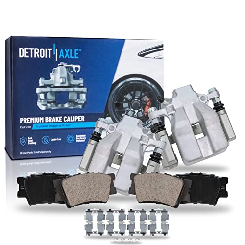 Detroit Axle - Rear Brake Kit for 07-12 Lexus ES350, 08-11 Toyota Avalon