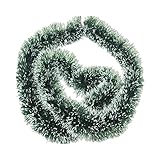10M Girlande Weihnachten, Weihnachtsdeko Girlanden Tannengirland Girlande Grün Girlande Weihnachten Outdoor Weihnachtsdeko Tür Kugelkranz Weihnachten Weihnachtsgirlande Weihnachtsdeko Tannengirlande
