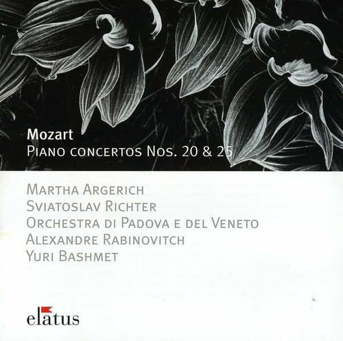 Mozart: Pno Concertos Nos.20 & 25 [Audio CD] ARGERICH / RICHTER / ORCH DI PADOVA / BASHMET