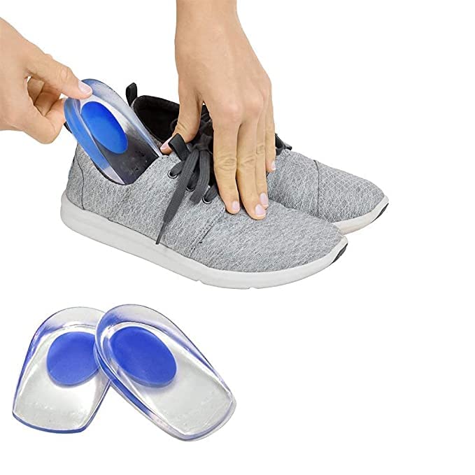 Onpalm Enterprise (1 Pair) Silicone, Shoe Heel Support Cushion Gel Pad, Comfortable, Foot Pain Protectors, Used For Ankle Safety, Reducing Feet Swelling In Winter Summer, Dry Hard Heels Repair For Men Women (B0BYD9M2XF) Amazon Price History, Amazon Price Tracker