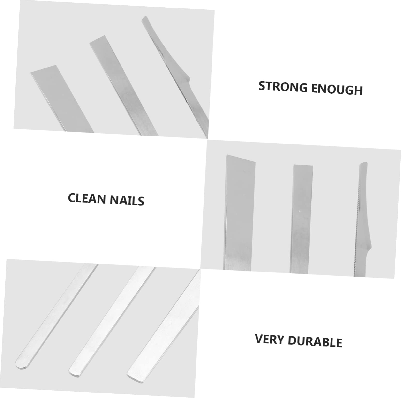 FOMIYES Tool Set Nail Grooming Kit Cuticle Remover Toenail Cleaner and Corrector