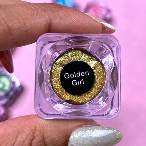 Golden Girl Chrome Luxe Cake Liner Water Activated miniatura 2