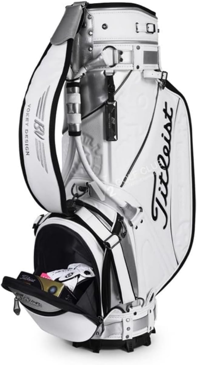 Amazon | KCNN-キャディバッグ レザースポーツゴルフバッグ メンズ