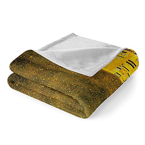 LIGAHUI 3D Coperta in Pile Bacio di Klimt Coperta
