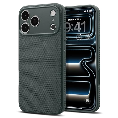 Spigen Liquid Air Case for iPhone 17/18 Pro Max, Abyss Green