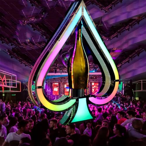 Soporte de Botella LED Multicolor Ace of Spades