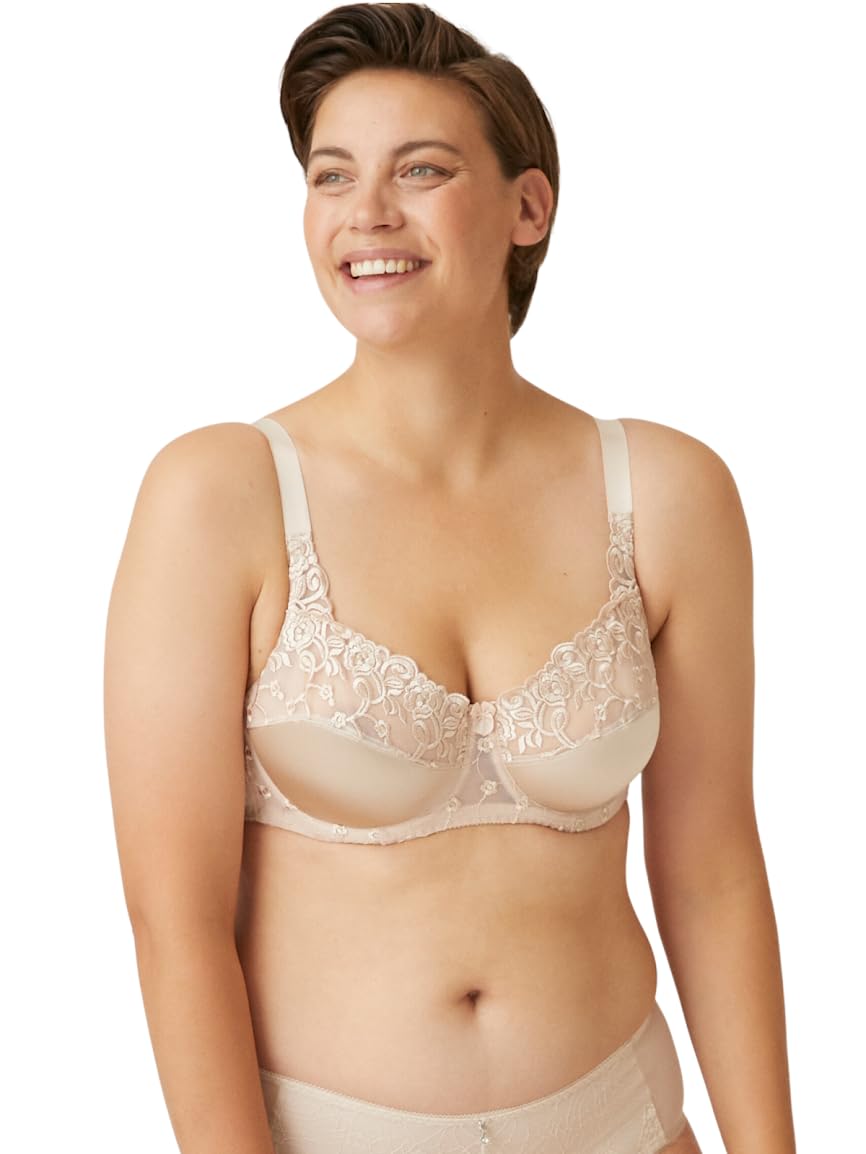 Naturana Women's Light Beige 87543 Full Cup Underwired Bra