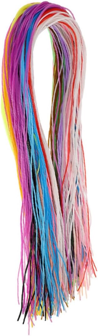 600pcs Plastic DIY Craft Lacing Cord 1 Meter for Bracelet Making