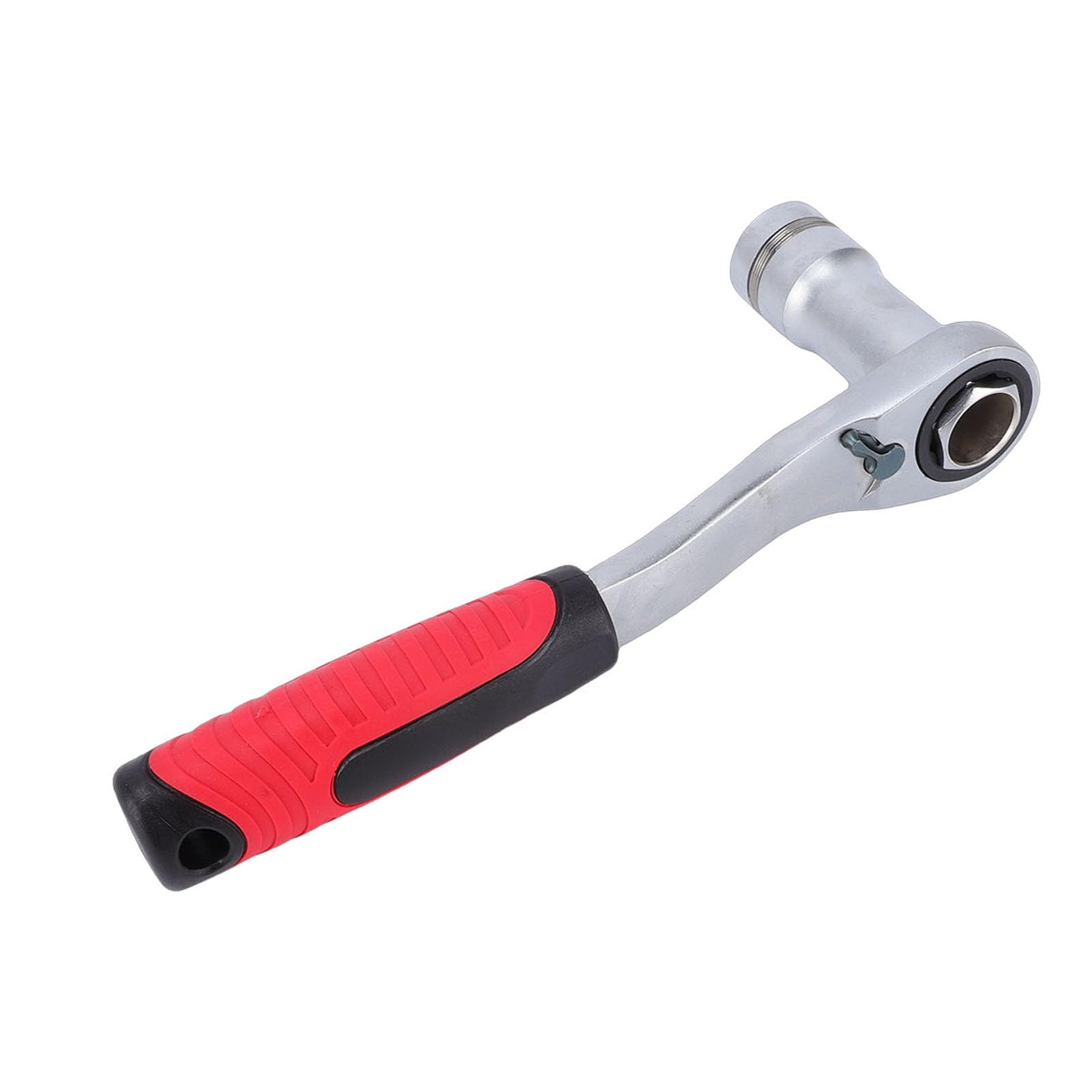 Annadue Set di Chiavi a Bussola e Cricchetto Passanti, Presa Passante a 12 Punti da 10-24 Mm, Chiave a Cricchetto Reversibile 72T con Adattatore di Azionamento da 1/2 3/8 Pollici, Set di Chiavi a