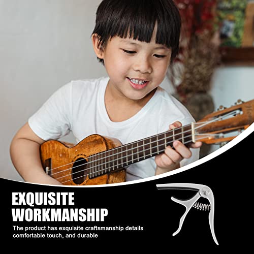 Vaguelly 1 Set Banjo Classique Durable Modifié Exquis pour Guitares en Alliage Accordeur Clips De Basse en Métal Argent… - Les Beatles, Paul McCartney, John Lennon, RIngo Starr, George Harrison Vaguelly 1 Set Banjo Classique Durable Modifié Exquis pour Guitares en Alliage Accordeur Clips De Basse en Métal Argent… – Image 7